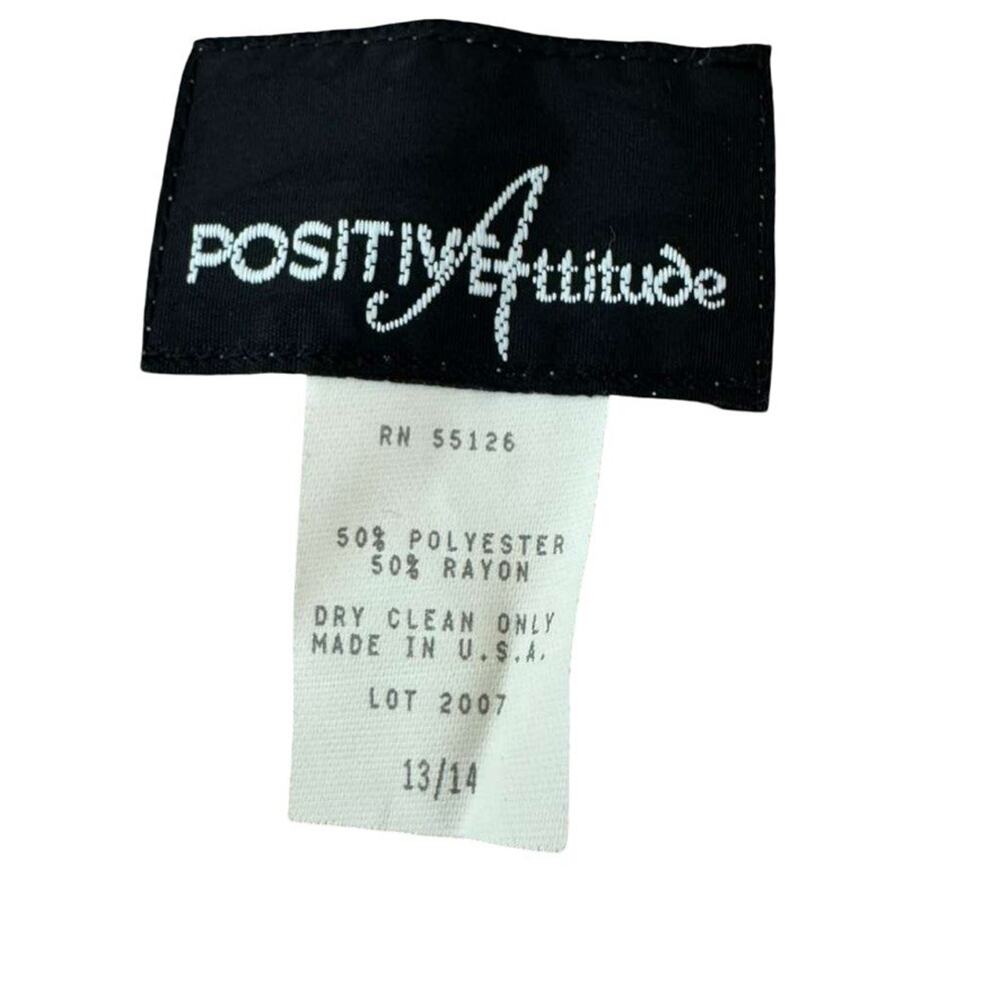 Positive Attitude Womens 90s Pink Button Up Shirt Style Blouson Midi Dress sz 14 - Picture 10 of 15